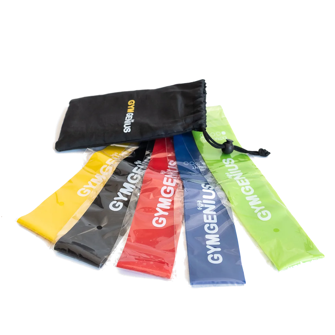 Kit 5 bandas de látex GymGenius