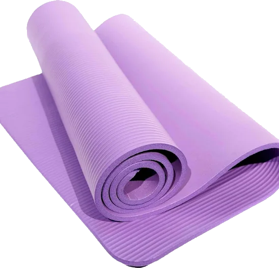 Mat de yoga NBR 10mm color lila