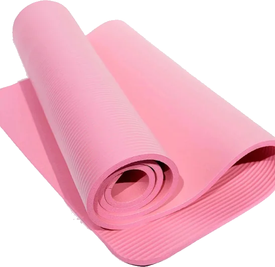 Mat de yoga NBR 10mm color rosa
