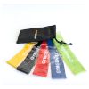 Kit / Set 5 Bandas Premium Gymgenius Diferentes Intensidades Negro