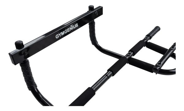 Barra Dominadas Ergonómica Gymgenius Con Soporte Reforzado Negro