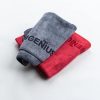 Toalla De Microfibra Roja Premium De Entrenamiento Gymgenius Rojo Lisa