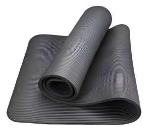 Mat Antideslizante Yoga Pilates Gymgenius 10mm Gris 183x61cm