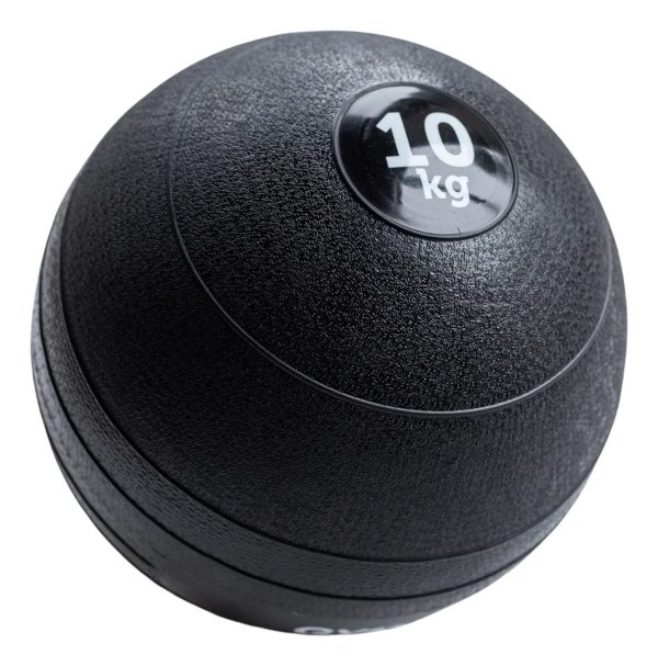 Pelota Medicinal 10 Kg Medicine Ball Sin Pique Gymgenius Negro