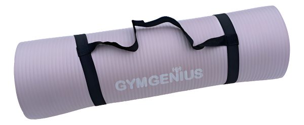 Mat Fitness Premium Gym Pilates Yoga Gymgenius 10mm Lila Violeta Oscuro