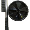 Rueda Para Abdominales Abs Gymgenius Negra Calidad Premium Negro