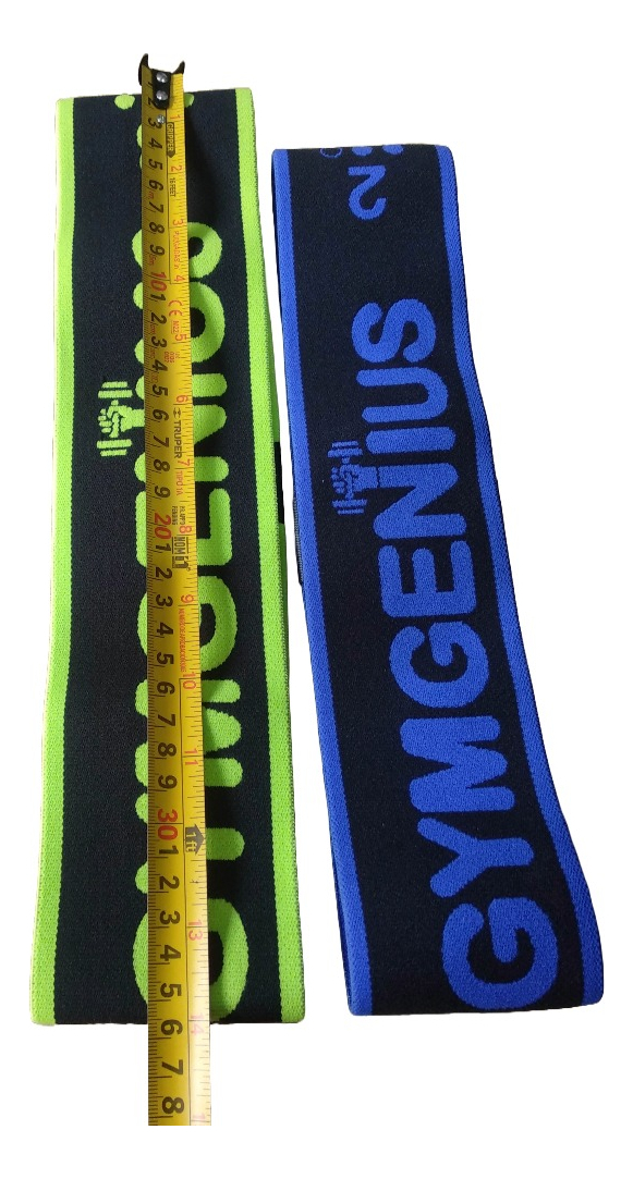 Banda De Tela Gymgenius Alta Resistencia Verde 36cm Entrenamiento