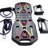 D_760975-MLA85705328913_062025-F.jpg Tabla De Flexiones Plegable Push Up Gymgenius Con Bandas Negro