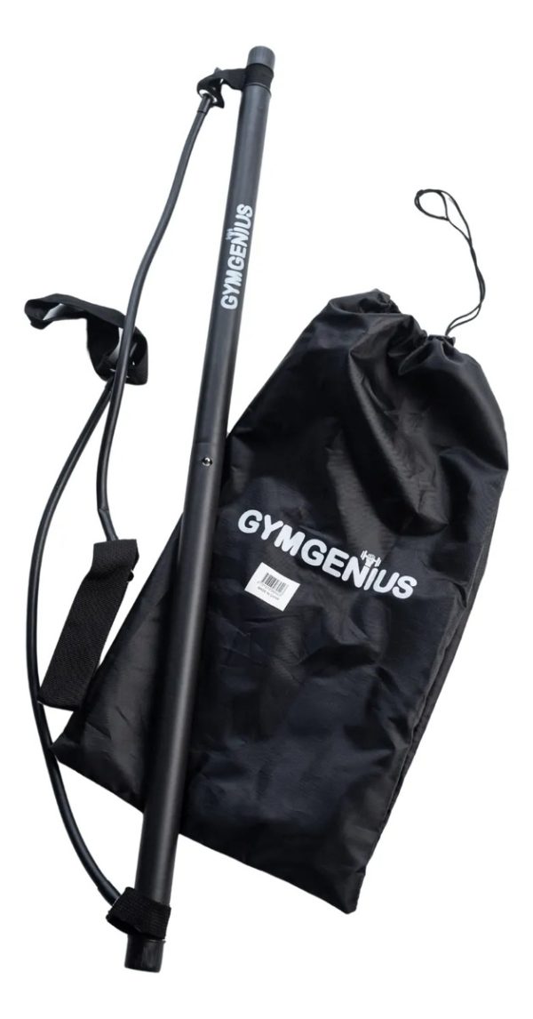 D_769805-MLA107864326997_022026-F.jpg Barra Pilates Fitness Encastrable Banda Y Bolso Gymgenius Negro