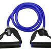 D_781895-MLA99845339755_112025-F.jpg Banda De Resistencia Media Tpe Manijas Ergonómicas Gymgenius Azul