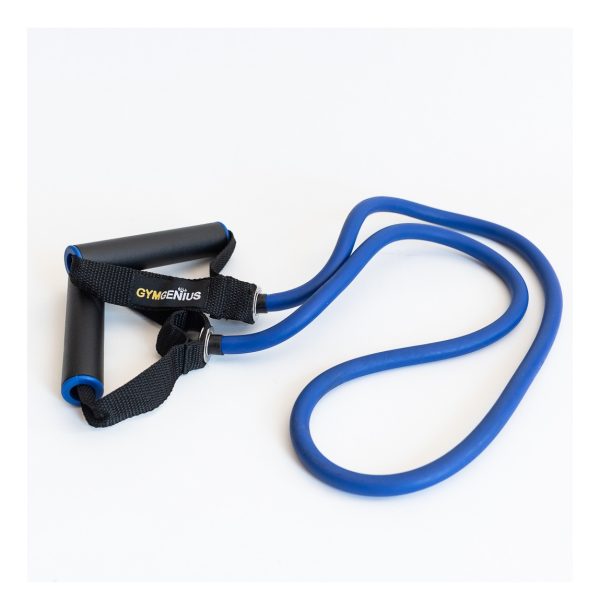 D_853450-MLA92790713585_092025-F-1.jpg Banda De Resistencia Media Tpe Ergonómica Gymgenius Azul Azul