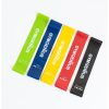 Kit / Set 5 Bandas Premium Gymgenius Diferentes Intensidades Negro