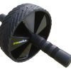 Rueda Para Abdominales Abs Gymgenius Negra Calidad Premium Negro