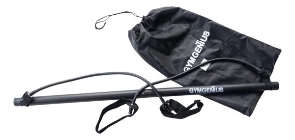 D_933518-MLA107867546581_022026-F.jpg Barra Pilates Fitness Encastrable Banda Y Bolso Gymgenius Negro