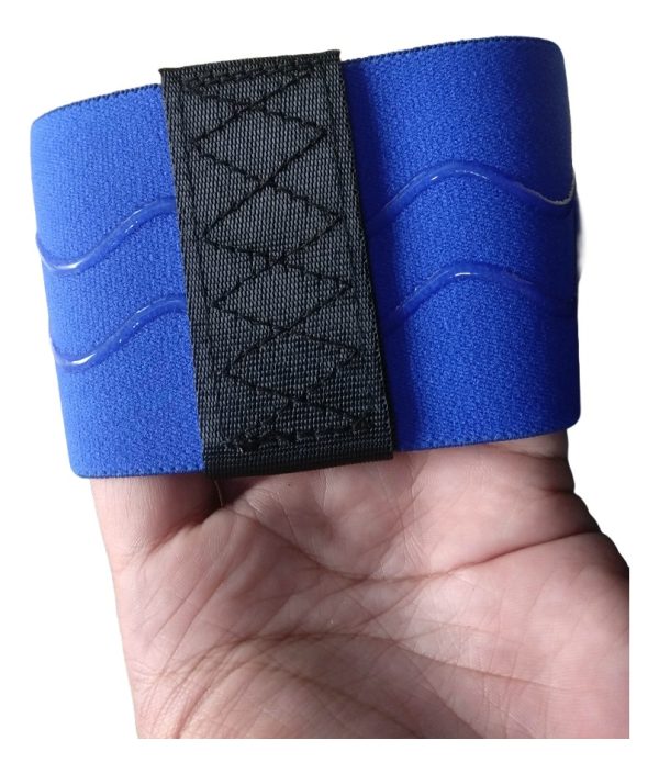 Banda Tela Premium Gymgenius Hip Loop Intendidad Baja Azul Azul