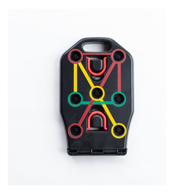 D_978139-MLA85705240517_062025-F.jpg Tabla De Flexiones Plegable Push Up Gymgenius Con Bandas Negro