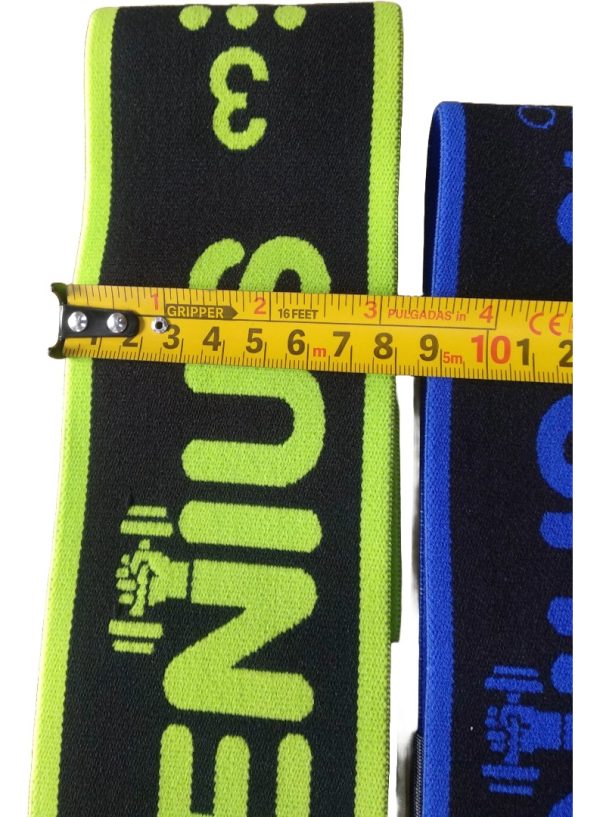 Banda De Tela Gymgenius Alta Resistencia Verde 36cm Entrenamiento