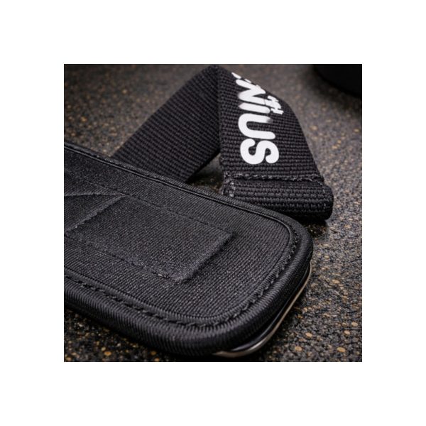 Strap Reforzado De Levantamiento Gymgenius Antideslizante Negro