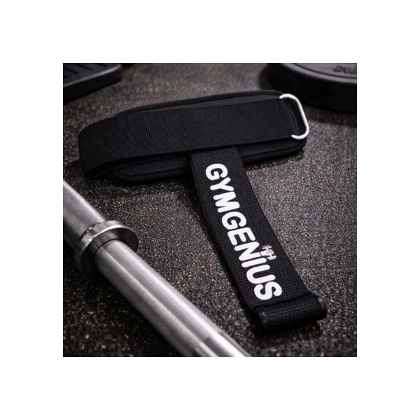 Strap Reforzado De Levantamiento Gymgenius Antideslizante Negro